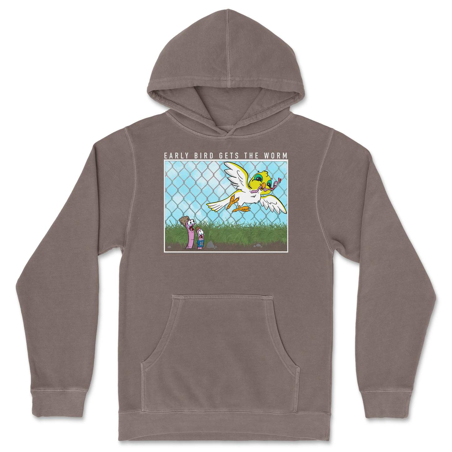 Independent Clothing Co. Hoodie Early Bird in Clay