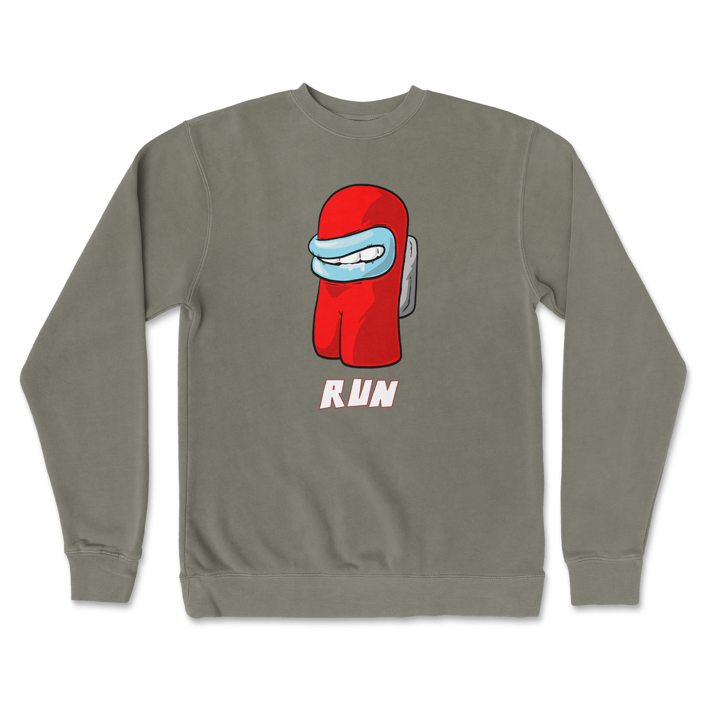 Independent Clothing Co. Crew Neck Sussy Man Child in Army