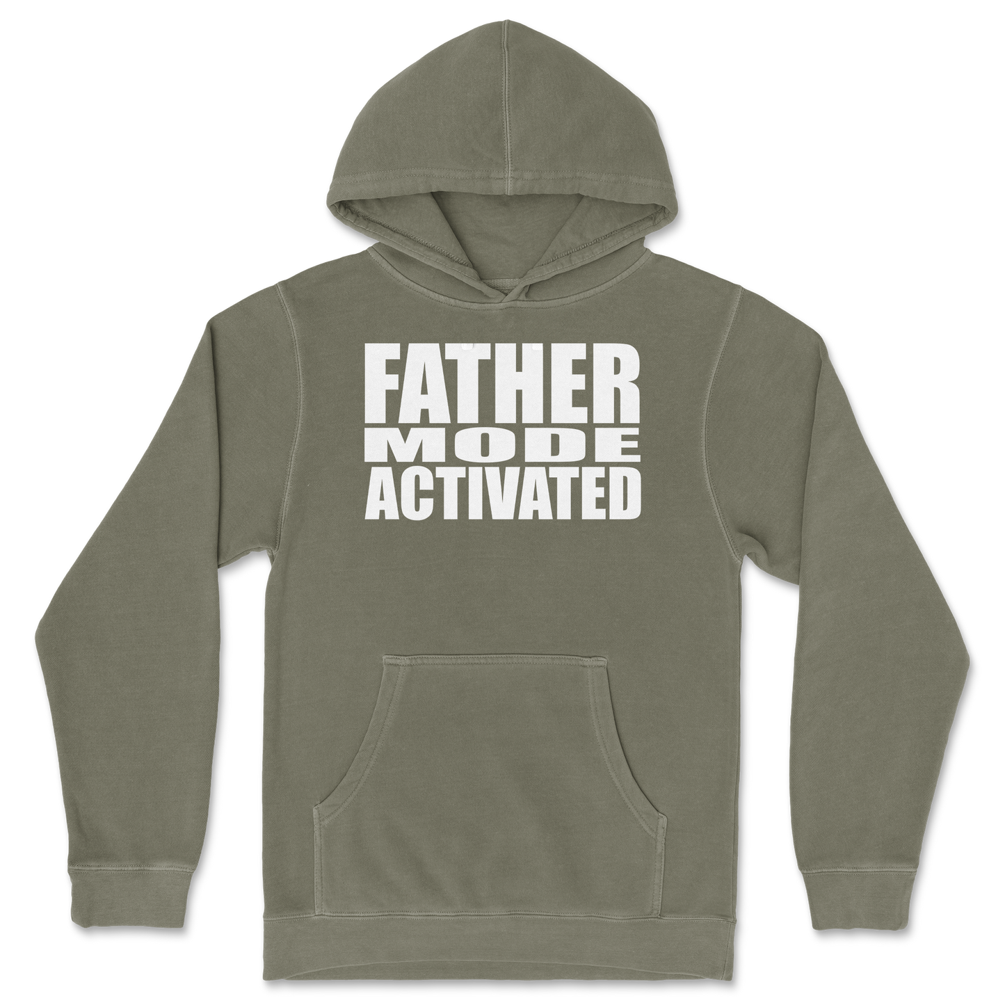 Independent Clothing Co. Hoodie Father Mode Activated in Olive