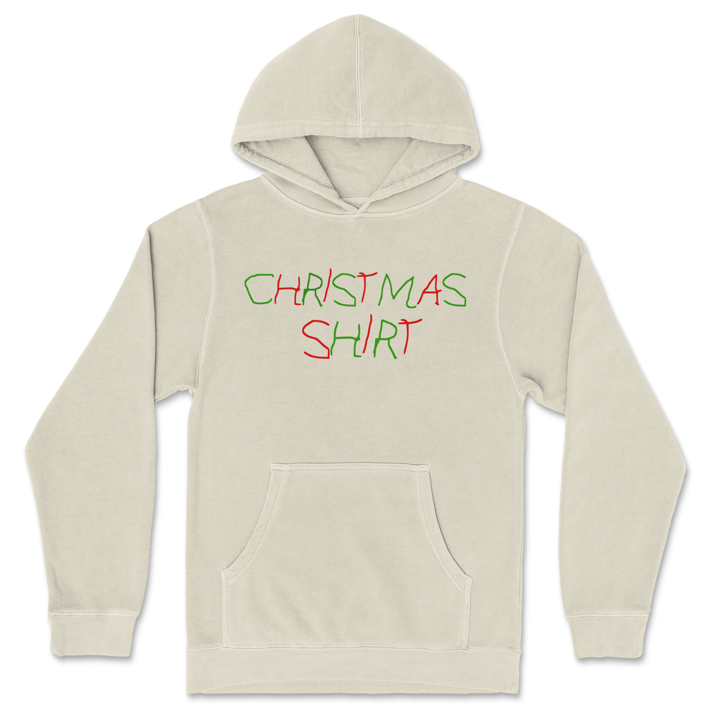 Independent Clothing Co. Hoodie Christmas Shirt in Ivory