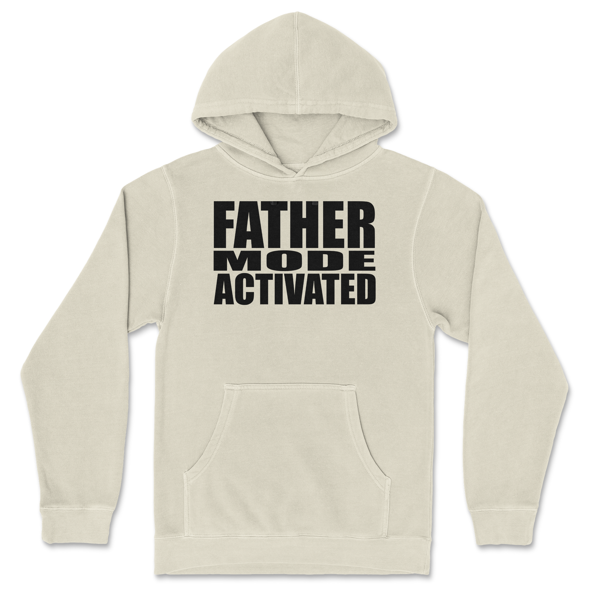 Independent Clothing Co. Hoodie Father Mode Activated in Ivory