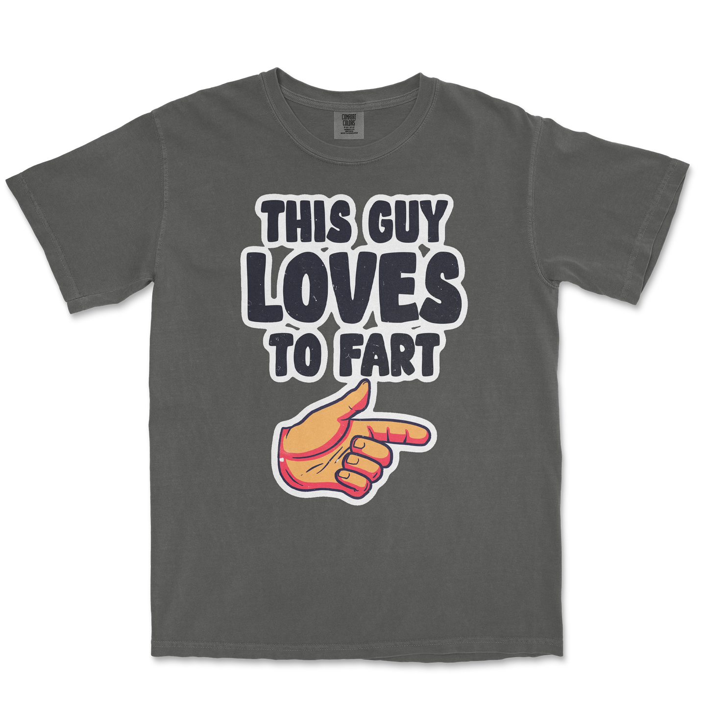 Comfort Colors T-Shirt Who Farted  in Pepper