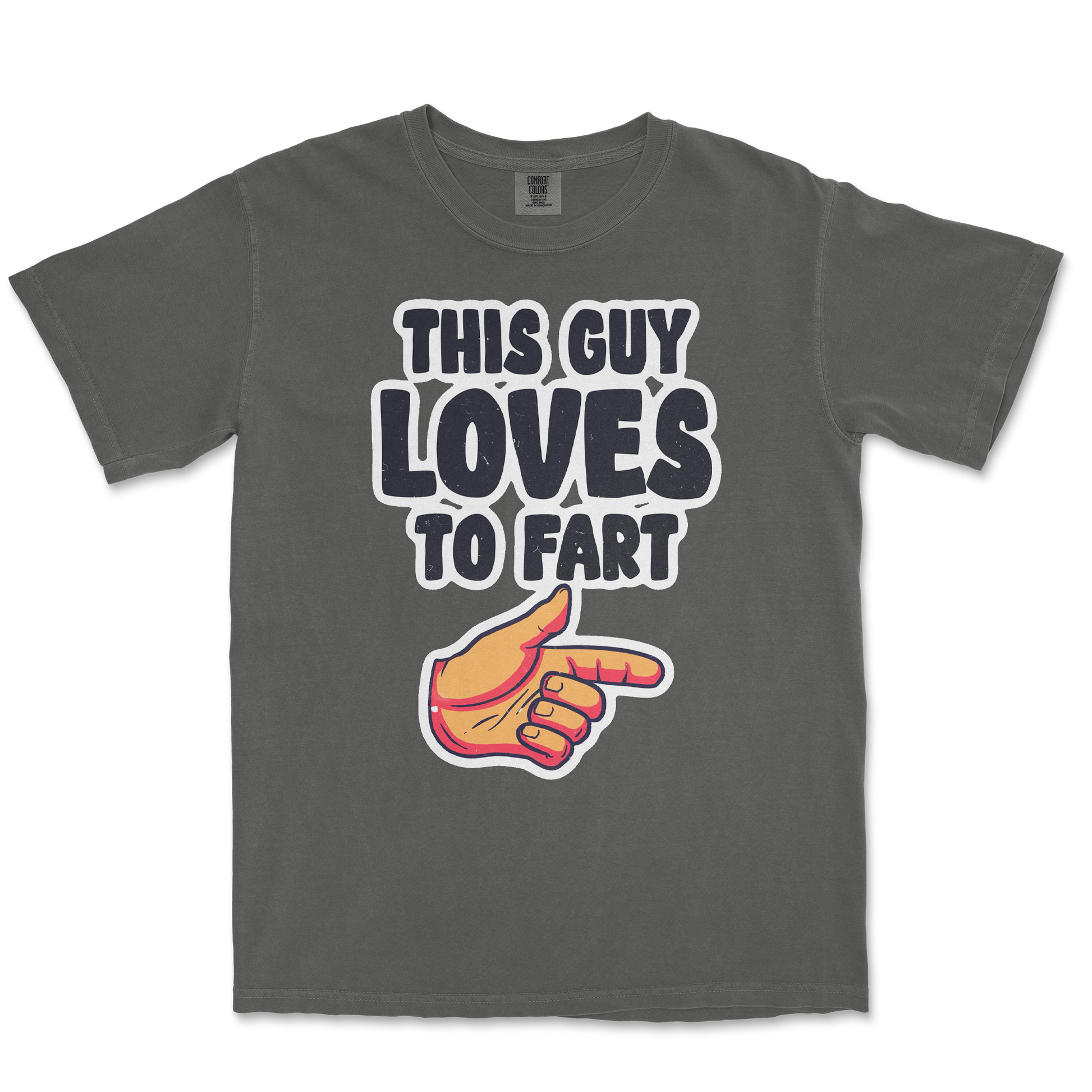 Comfort Colors T-Shirt Who Farted  in Pepper