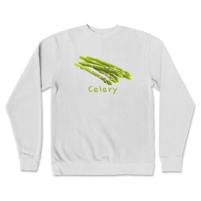 Independent Clothing Co. Crew Neck Celery in White