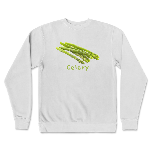 Independent Clothing Co. Crew Neck Celery in White