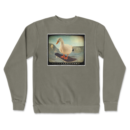 Independent Clothing Co. Crew Neck Do A Flip in Army