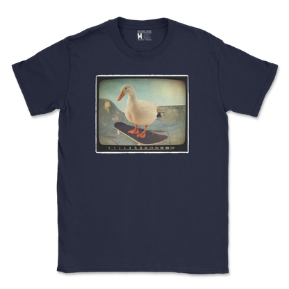 Gildan SoftStyle T-Shirt Do A Flip in Navy