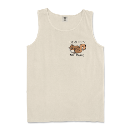 Comfort Colors Tank Top Nutcase  in Ivory