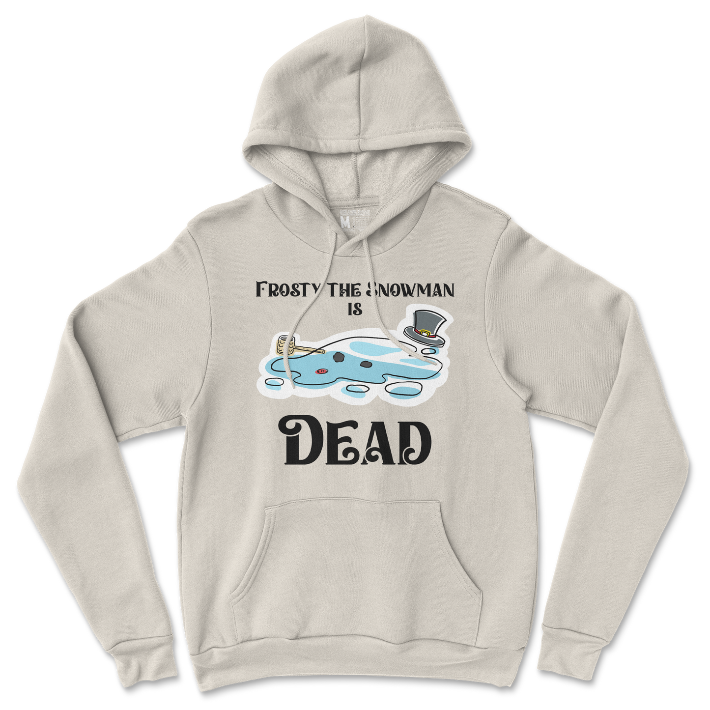 Gildan SoftStyle Hoodie Frosty is Dead  in Sand