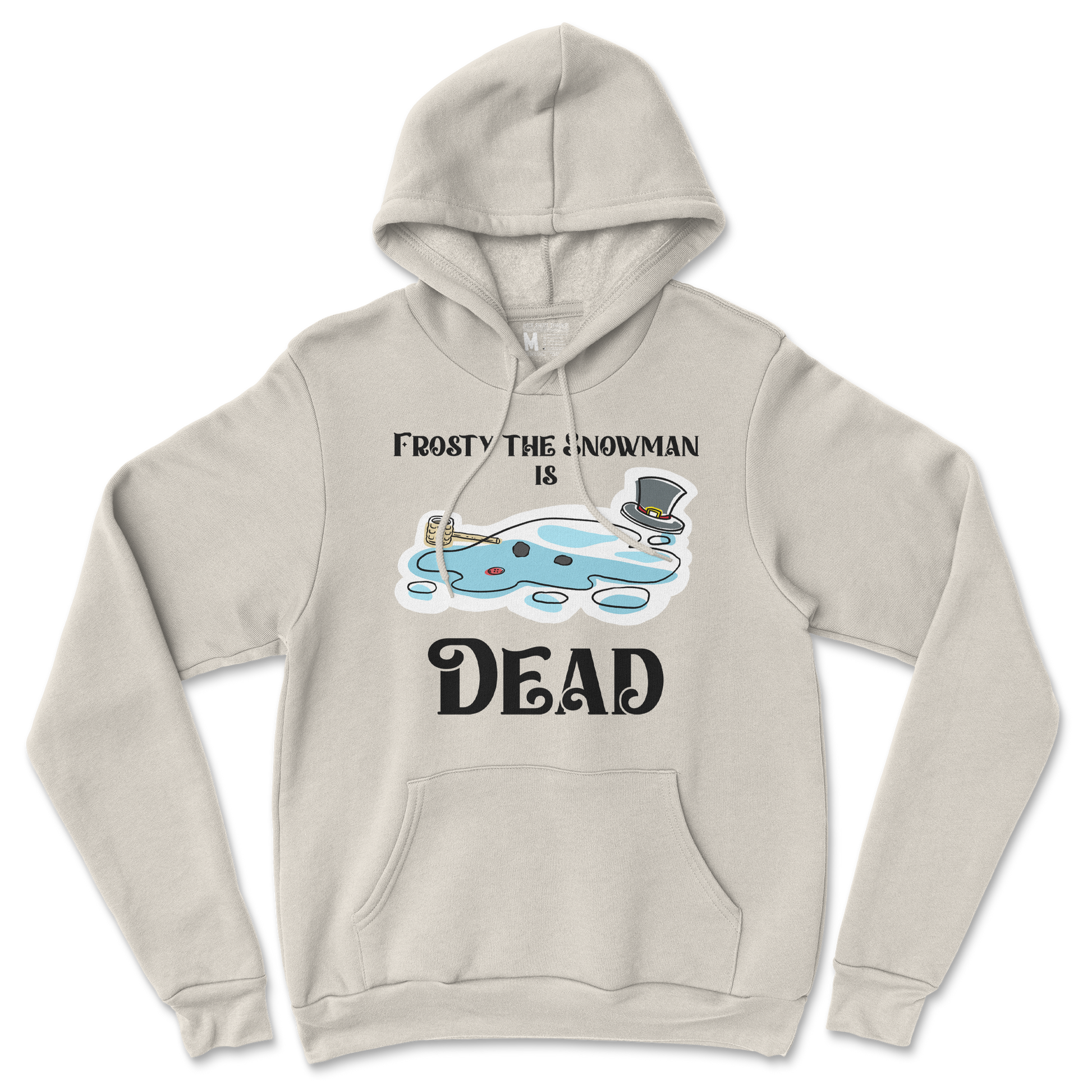 Gildan SoftStyle Hoodie Frosty is Dead  in Sand