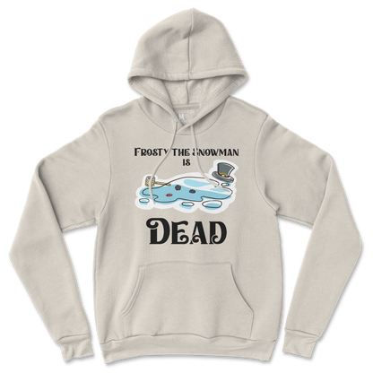 Gildan SoftStyle Hoodie Frosty is Dead  in Sand