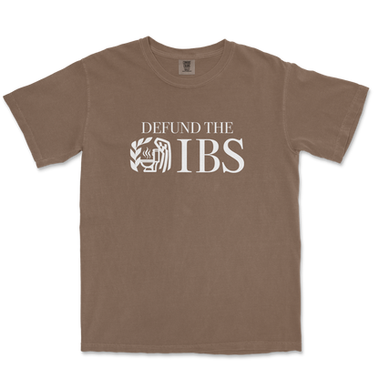 Comfort Colors T-Shirt Defund The IBS in Espresso