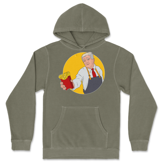 Independent Clothing Co. Hoodie McTrump  in Olive