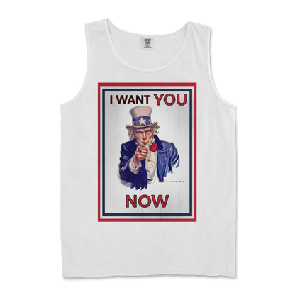 Comfort Colors Tank Top Daddy Sam in White