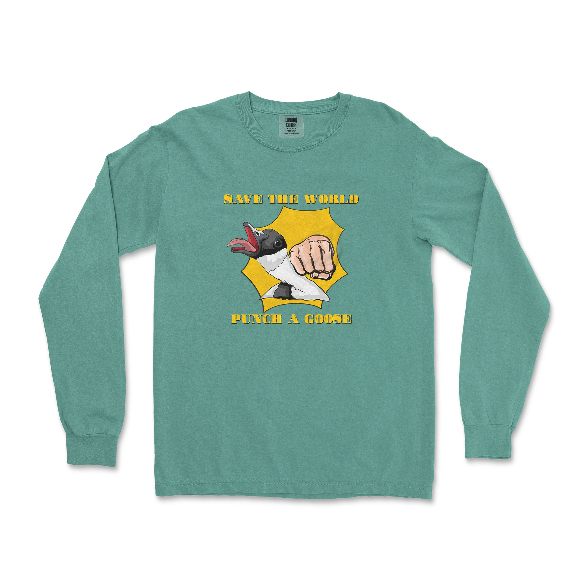 Comfort Colors Long Sleeve in LightGreen