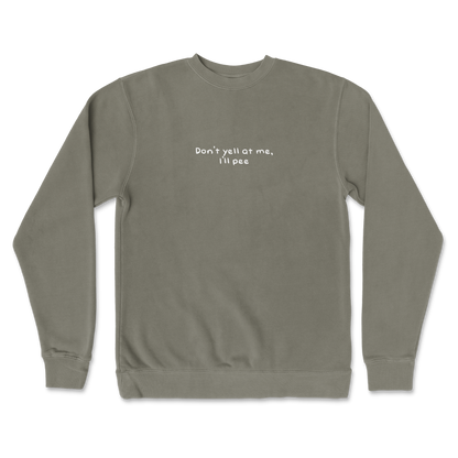 Independent Clothing Co. Crew Neck Dont Yell in Army