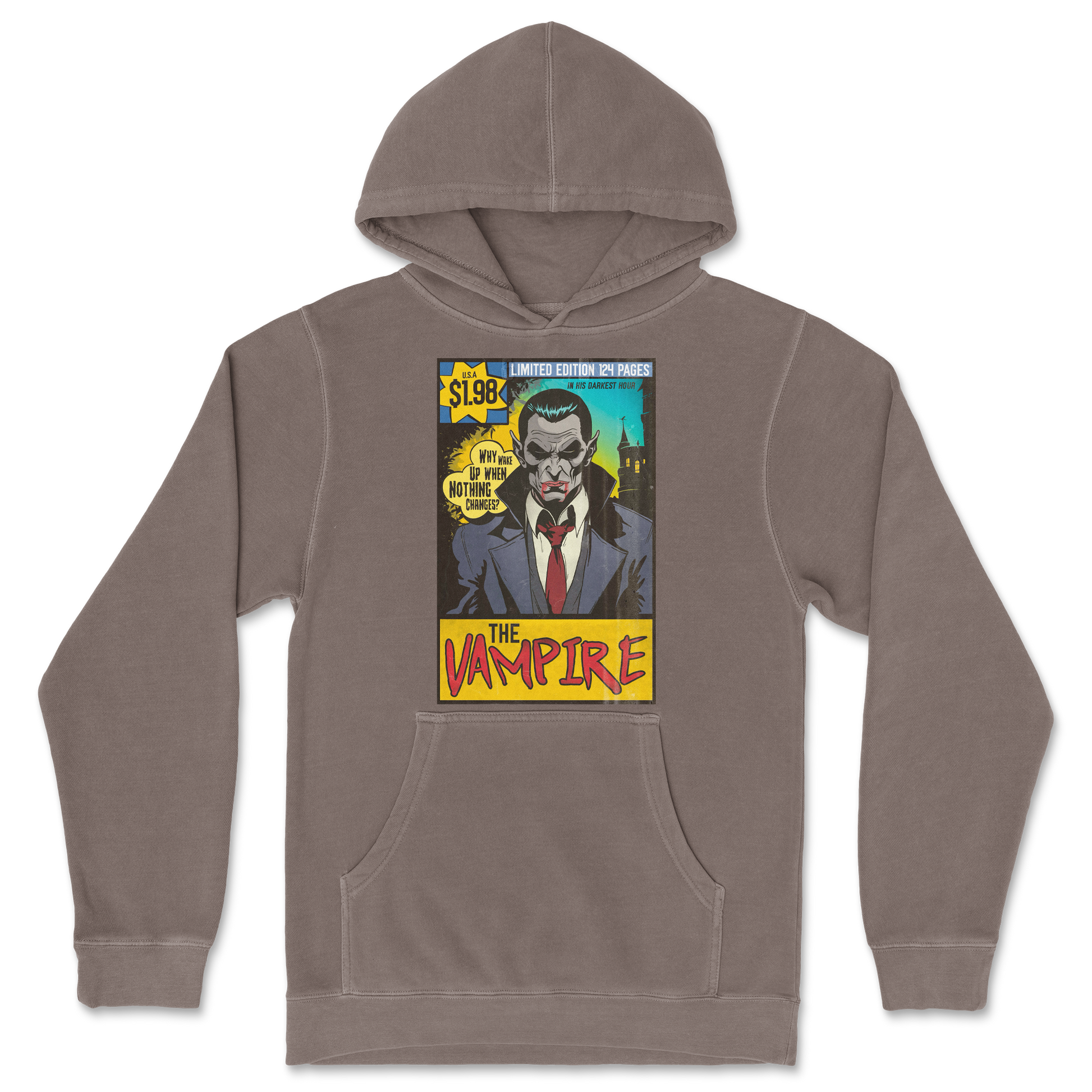 Independent Clothing Co. Hoodie Sad Vampire in Clay