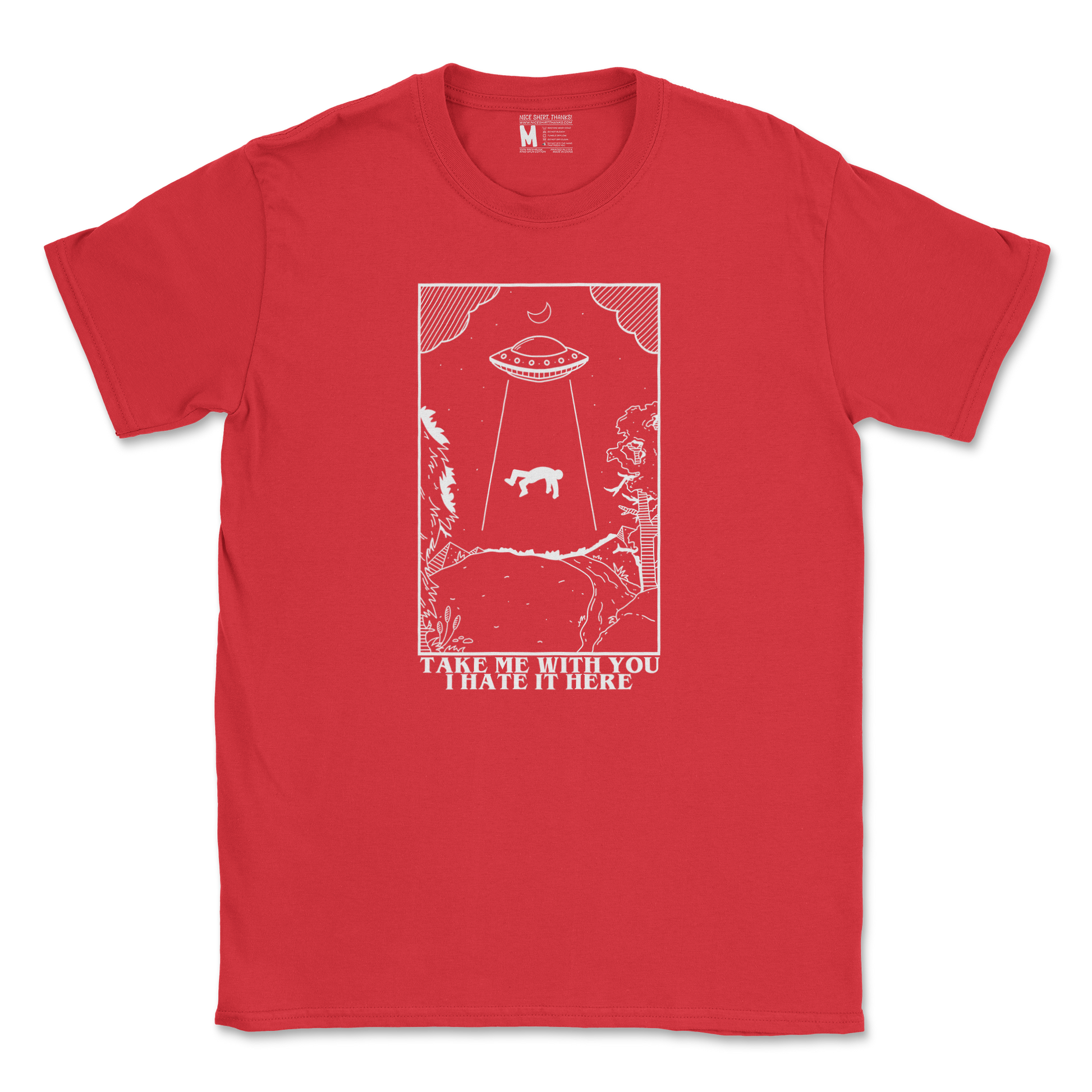 Gildan SoftStyle T-Shirt in Red