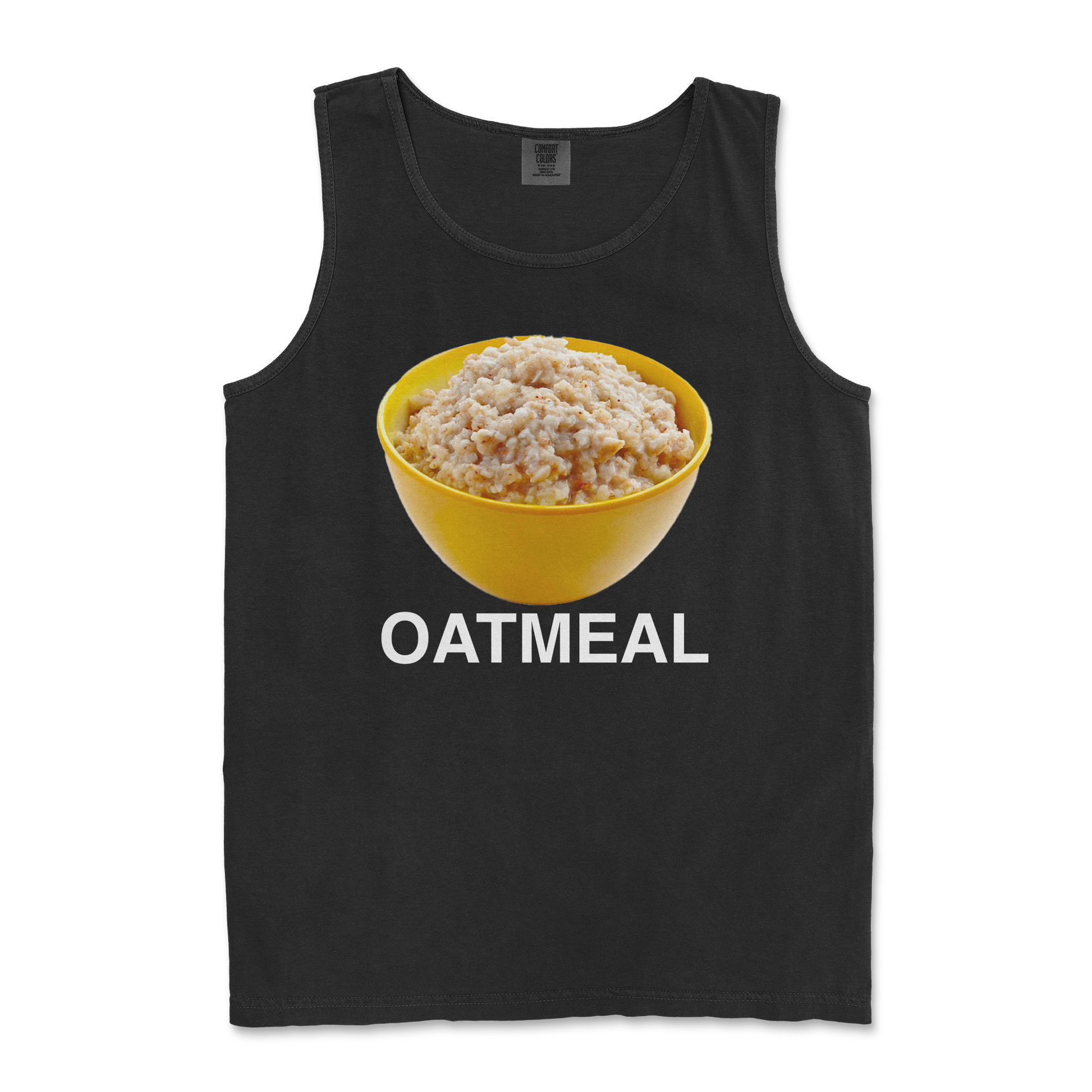 Comfort Colors Tank Top Oatmeal in Black