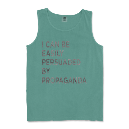 Comfort Colors Tank Top Propaganda in LightGreen