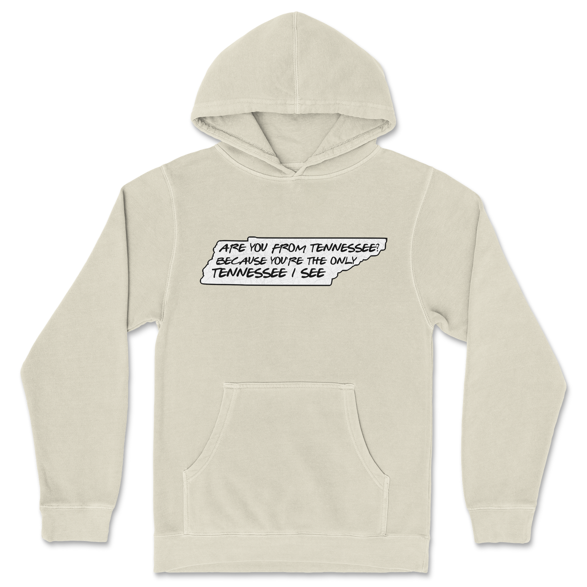 Independent Clothing Co. Hoodie Tennessee in Ivory