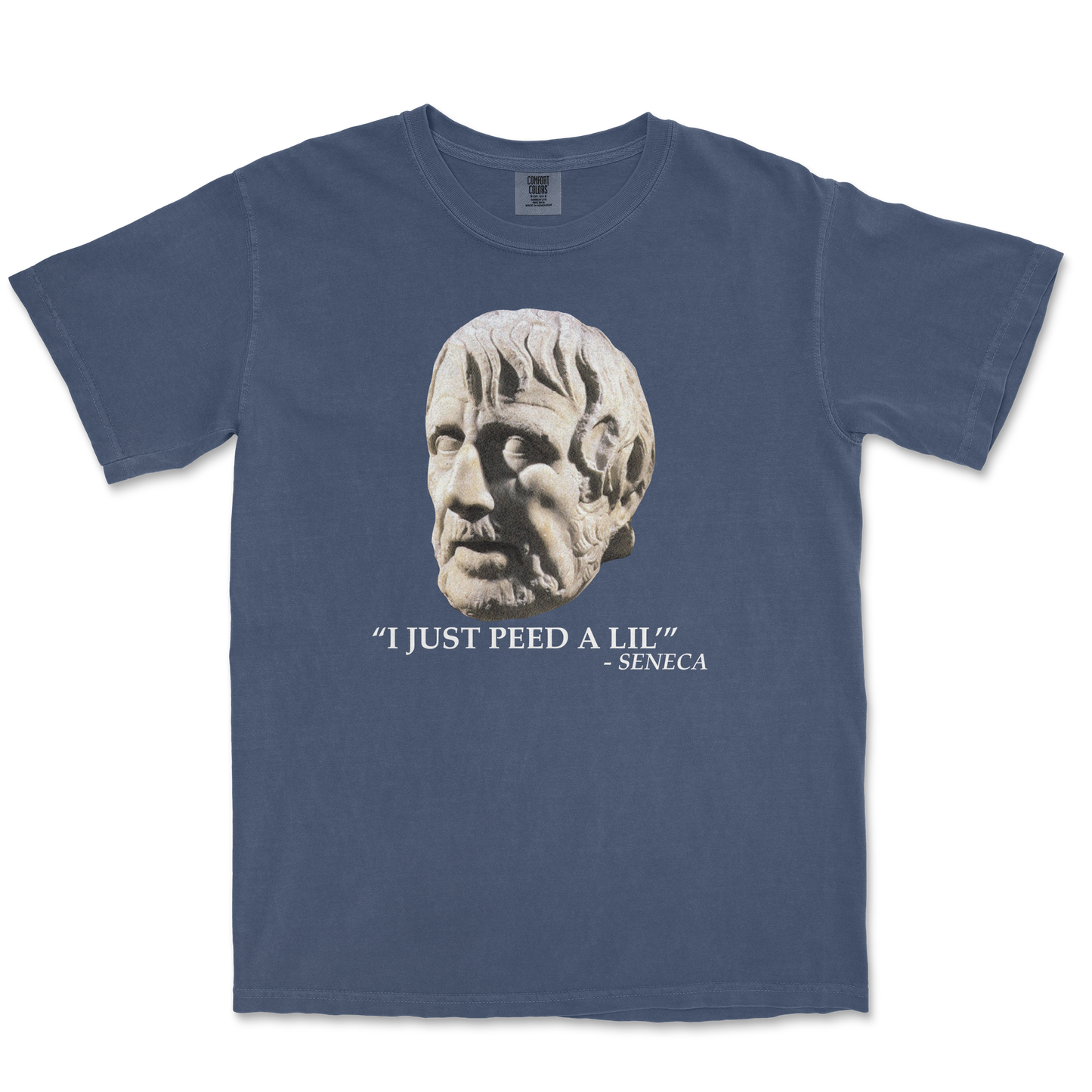 Comfort Colors T-Shirt Seneca Pee in Midnight