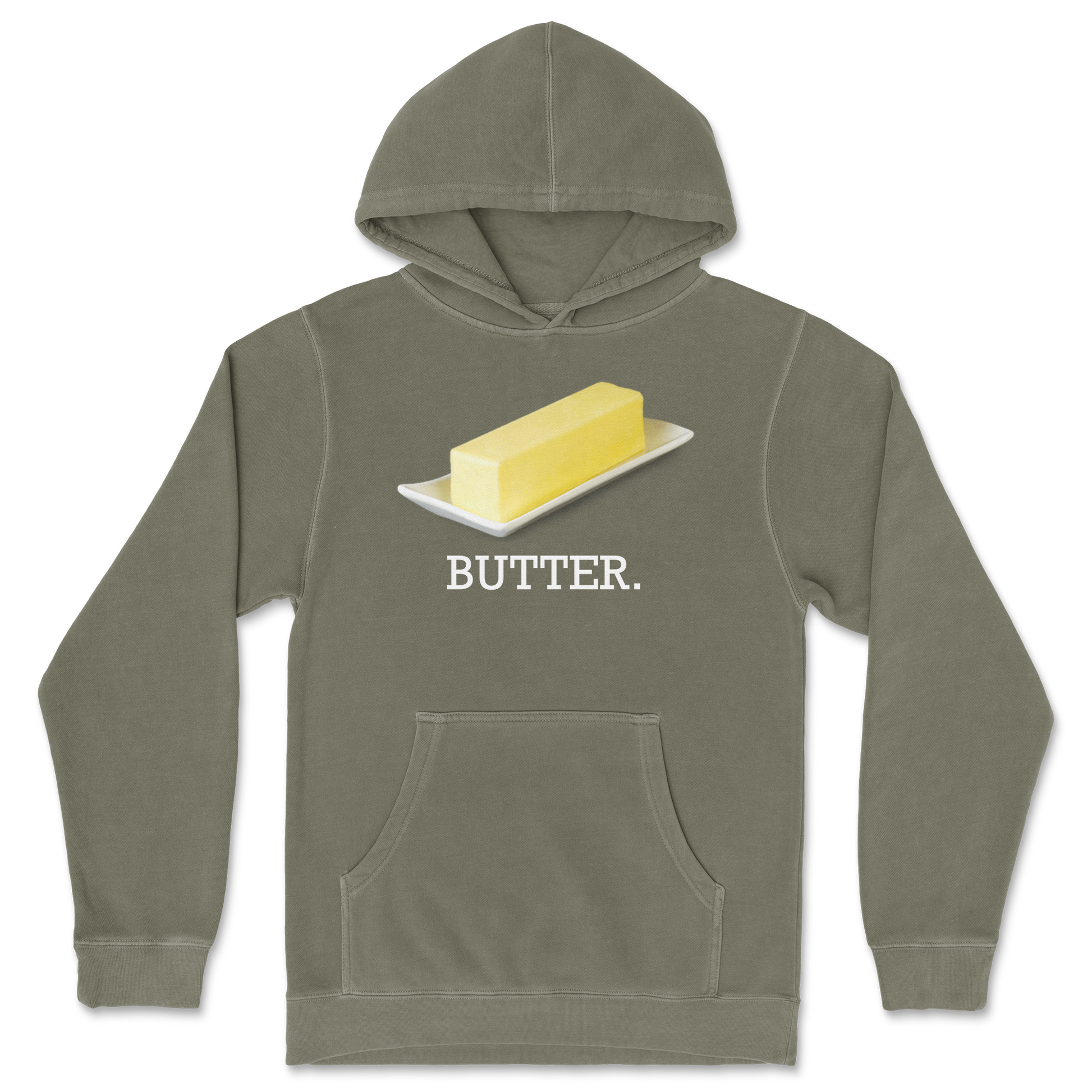 Independent Clothing Co. Hoodie Butter in Olive