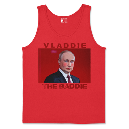 Gildan SoftStyle Tank Top Vladdie The Baddie in Red