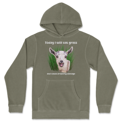 Independent Clothing Co. Hoodie Crazy Goat  in Olive