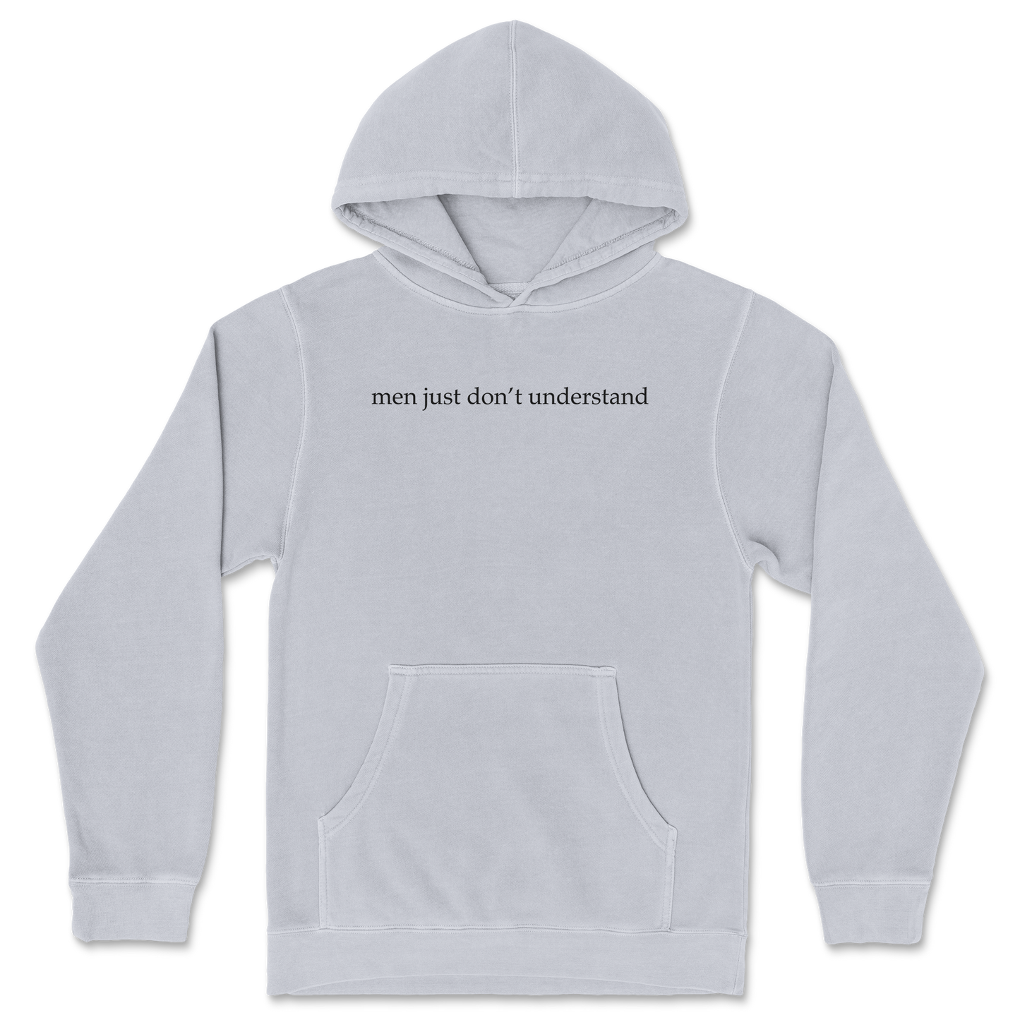 Independent Clothing Co. Hoodie Men Dont Understand in GreyHeather