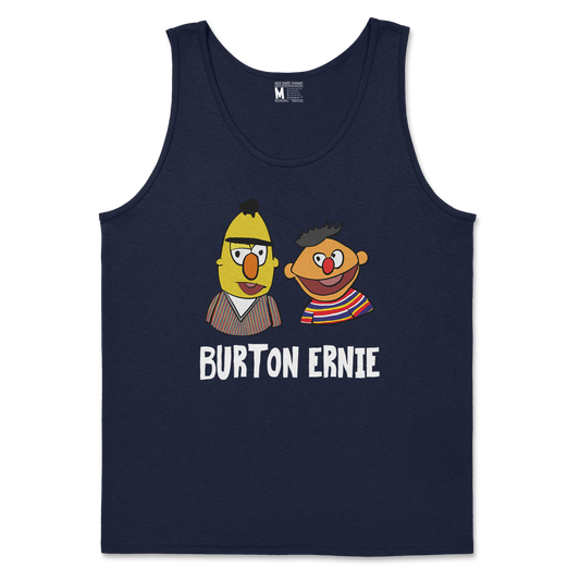 Gildan SoftStyle Tank Top Burton Ernie in Navy