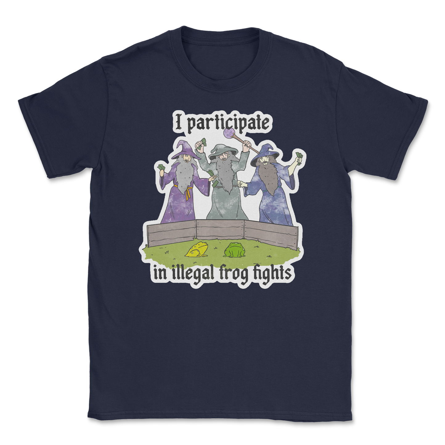 The Nice Shirt T-Shirt Wizard Activities  in Navy