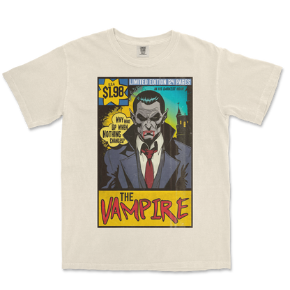 Comfort Colors T-Shirt Sad Vampire in Ivory