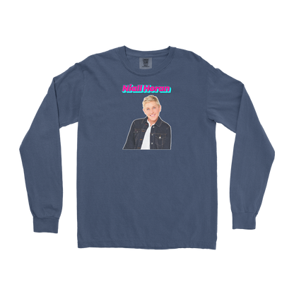 Comfort Colors Long Sleeve Niall Horan in Midnight