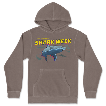 Independent Clothing Co. Hoodie Shark Week in Clay