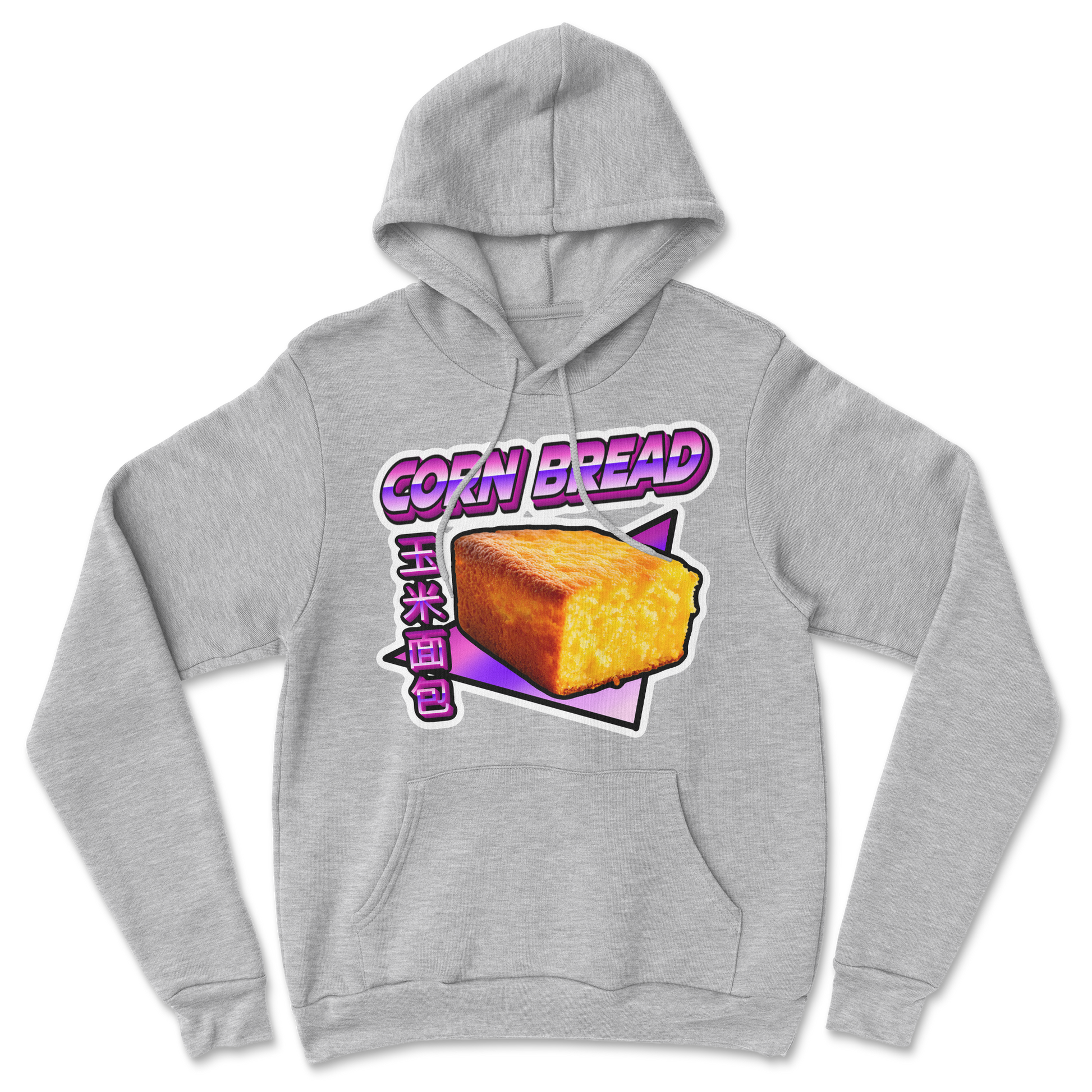 The Nice Shirt Hoodie Corn Bread  in Grey-Heather