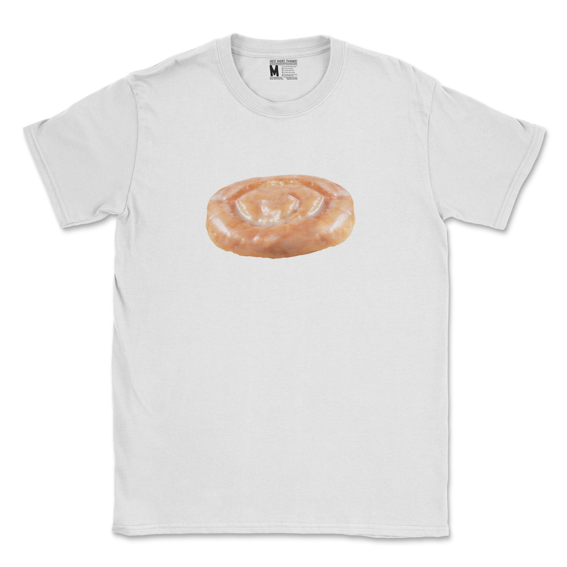 Gildan SoftStyle T-Shirt Honey Bun in White