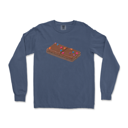 Comfort Colors Long Sleeve Mmmmm Yummmm in Midnight