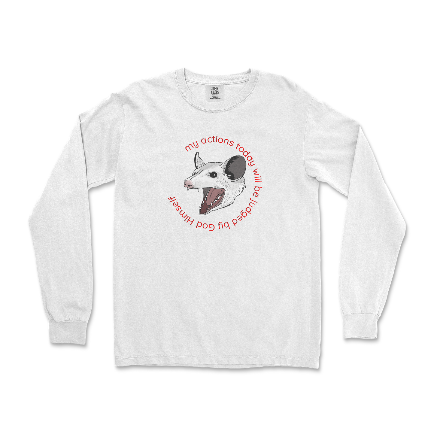 Comfort Colors Long Sleeve in White