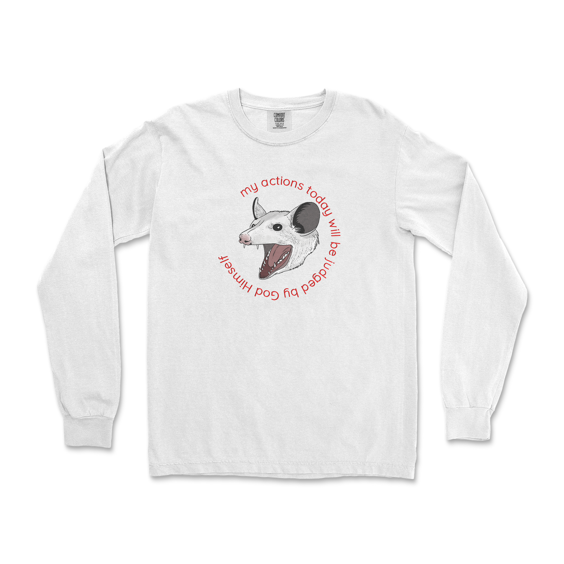 Comfort Colors Long Sleeve in White