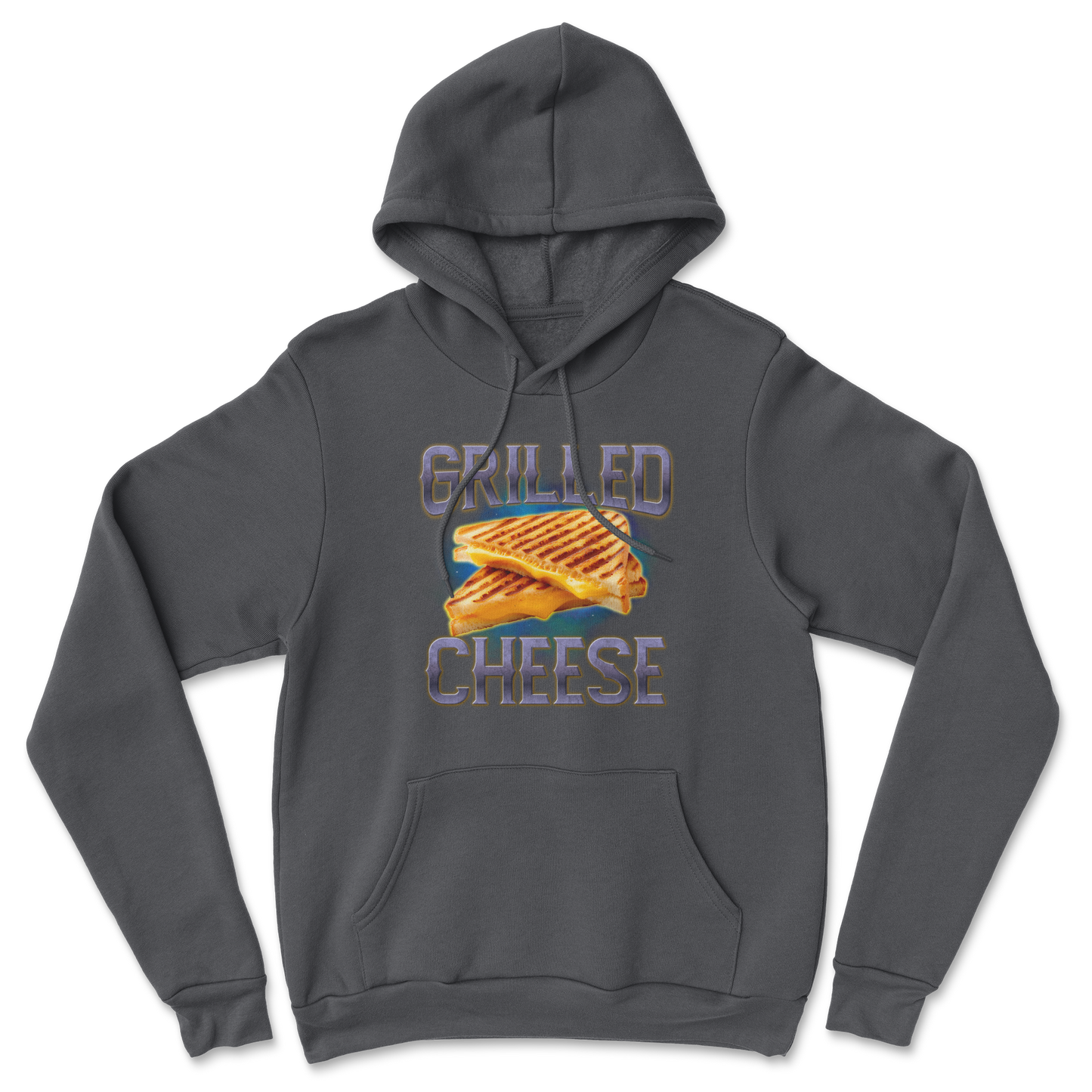 The Nice Shirt Hoodie Grilled Cheese  in Black