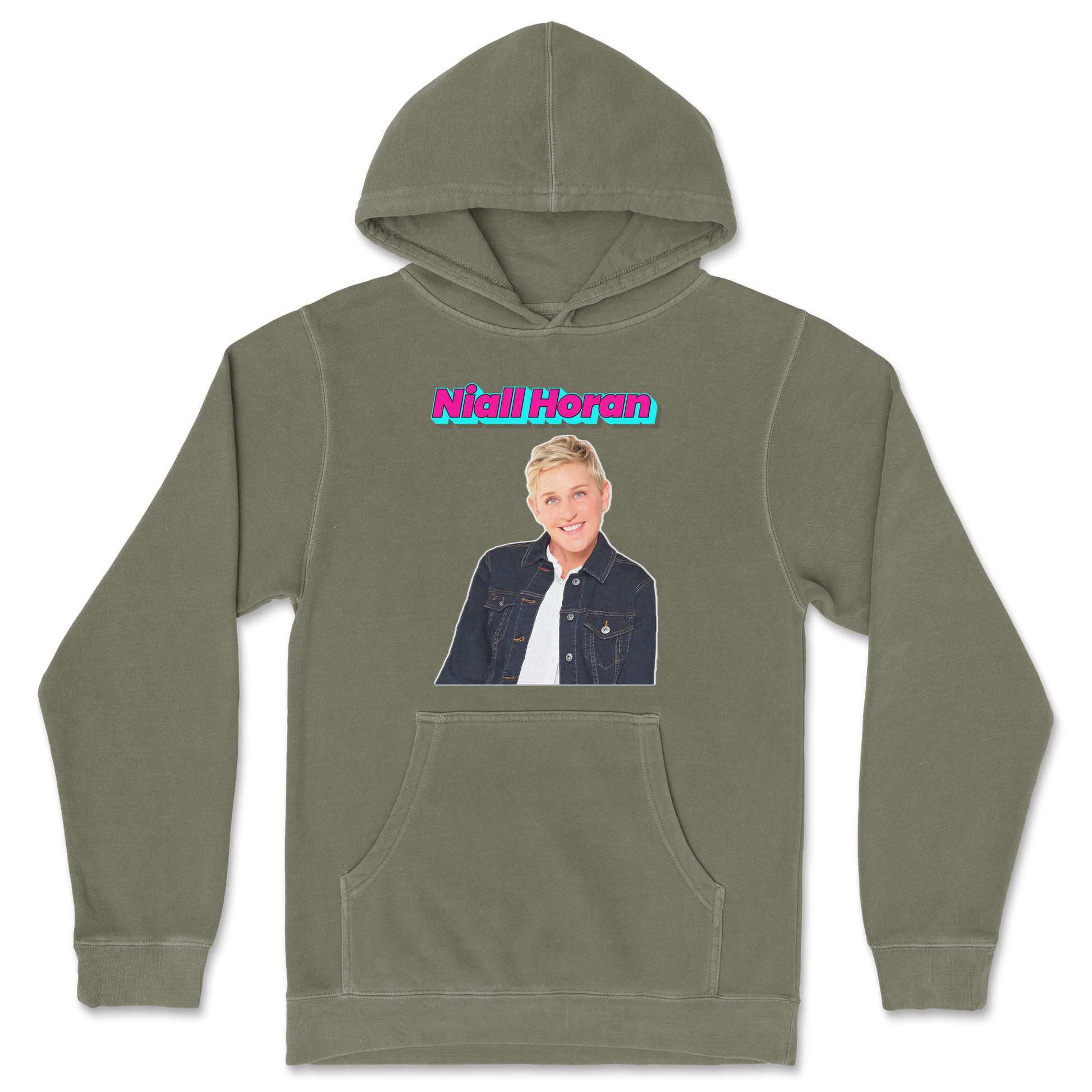 Independent Clothing Co. Hoodie Niall Horan in Olive