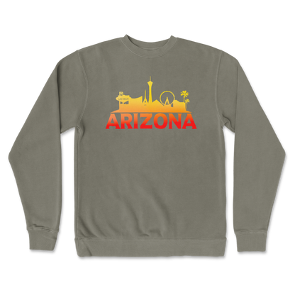 Independent Clothing Co. Crew Neck Arizona in Army