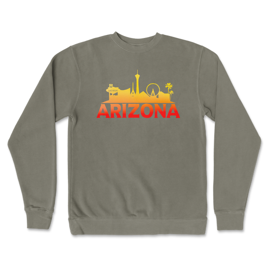 Independent Clothing Co. Crew Neck Arizona in Army