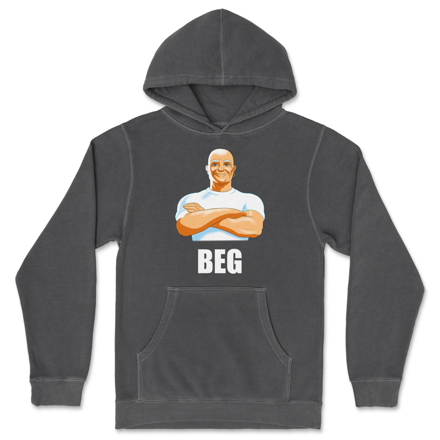 Independent Clothing Co. Hoodie Beg in Black