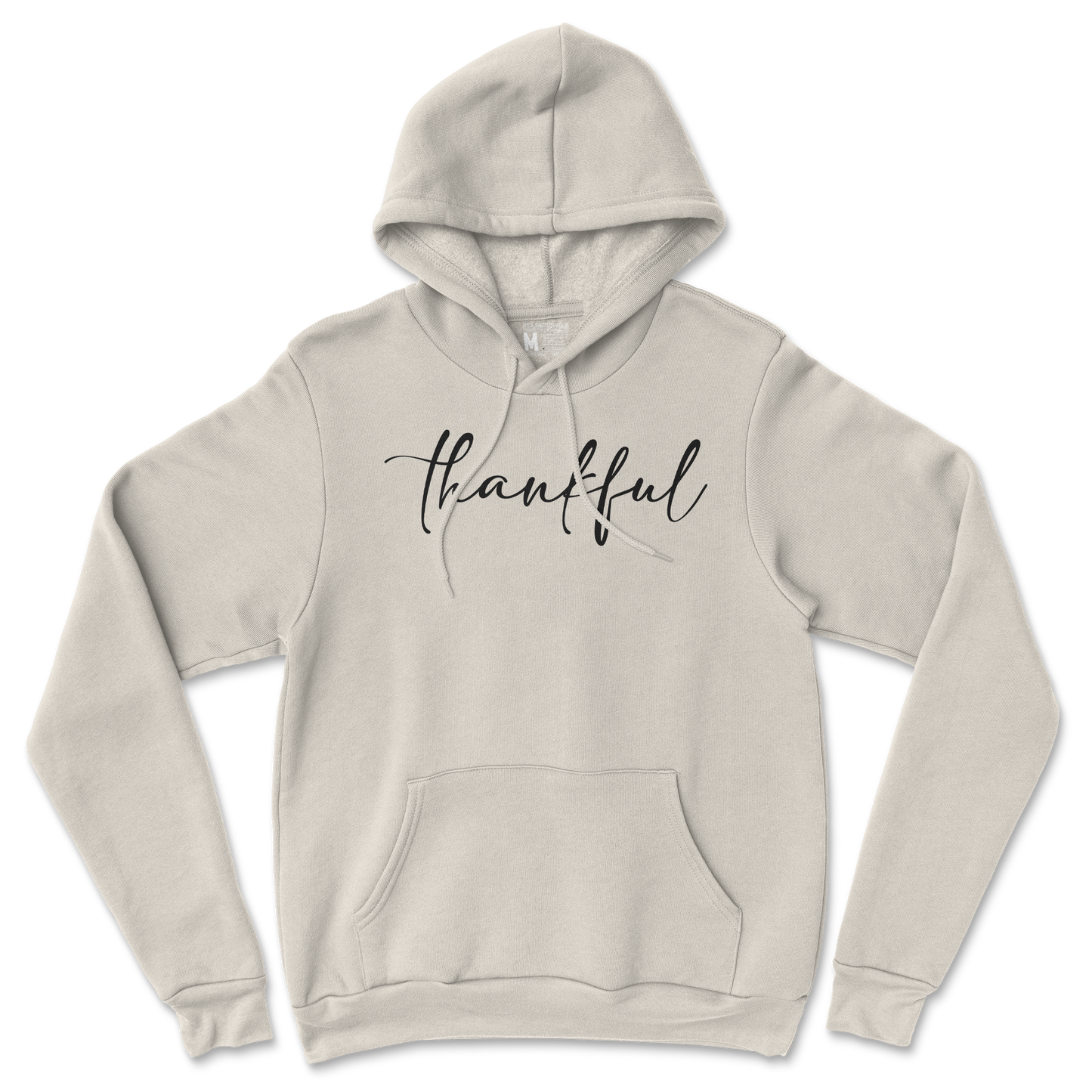 Gildan SoftStyle Hoodie Thankful  in Sand