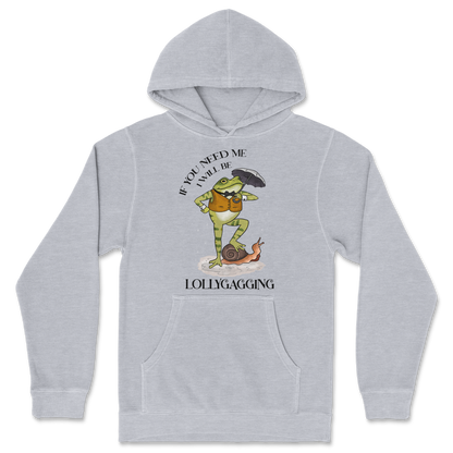 Independent Clothing Co. Hoodie Lollygagging  in Grey-Heather