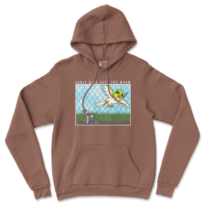 Gildan SoftStyle Hoodie Early Bird in Cocoa