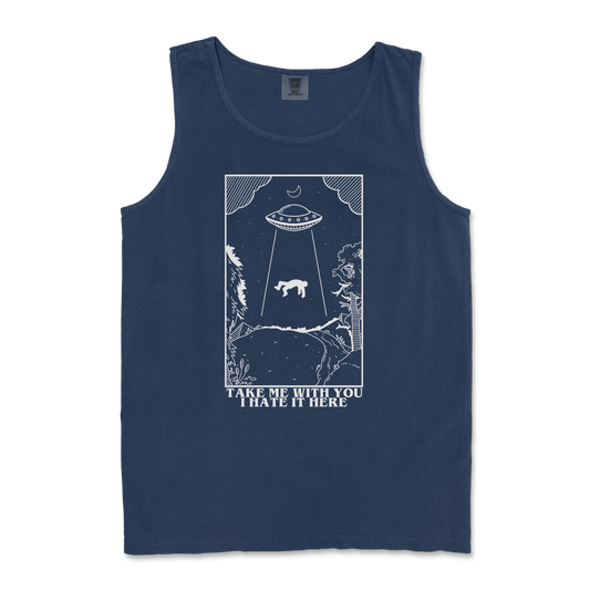 Comfort Colors Tank Top in TrueNavy