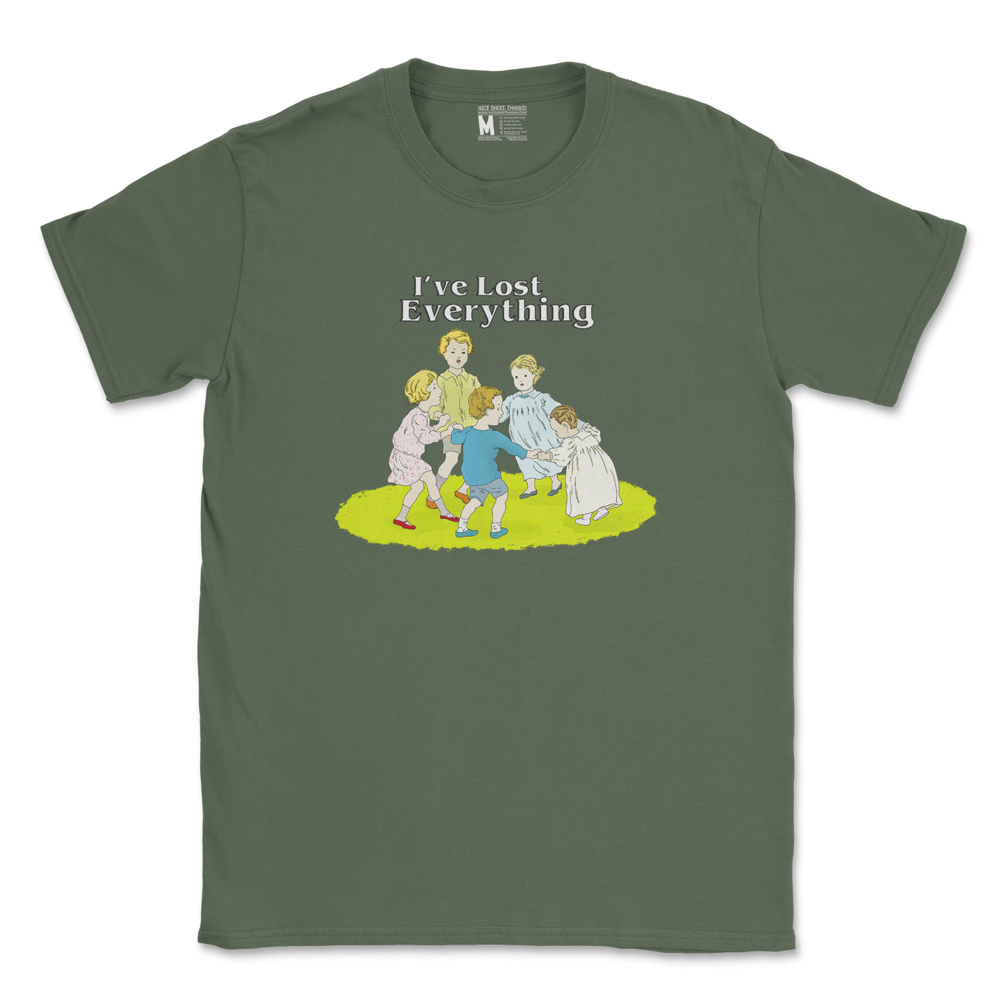 Gildan SoftStyle T-Shirt in Military Green